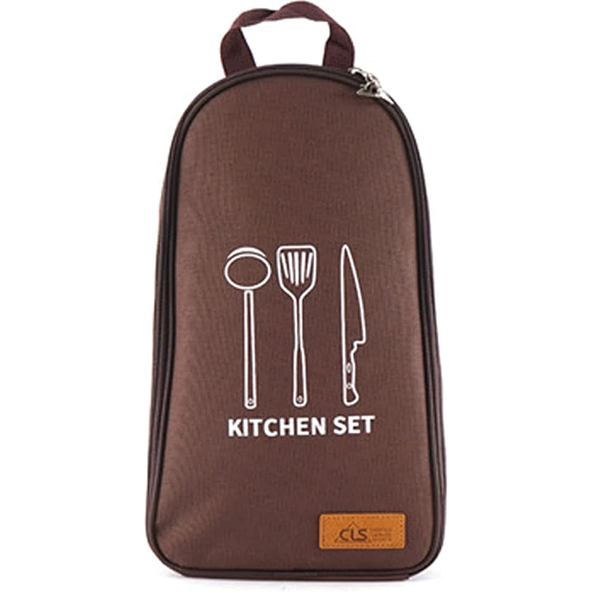 Cooking Equipment Outdoor Cooker 8 Piece Set Camping Equipment Kitchen Tool Storage Knife Storage Cooking Utensil Storage Cooking Tool Bag Outdoor BBQ Disaster Prevention LOD-03 (Color02)