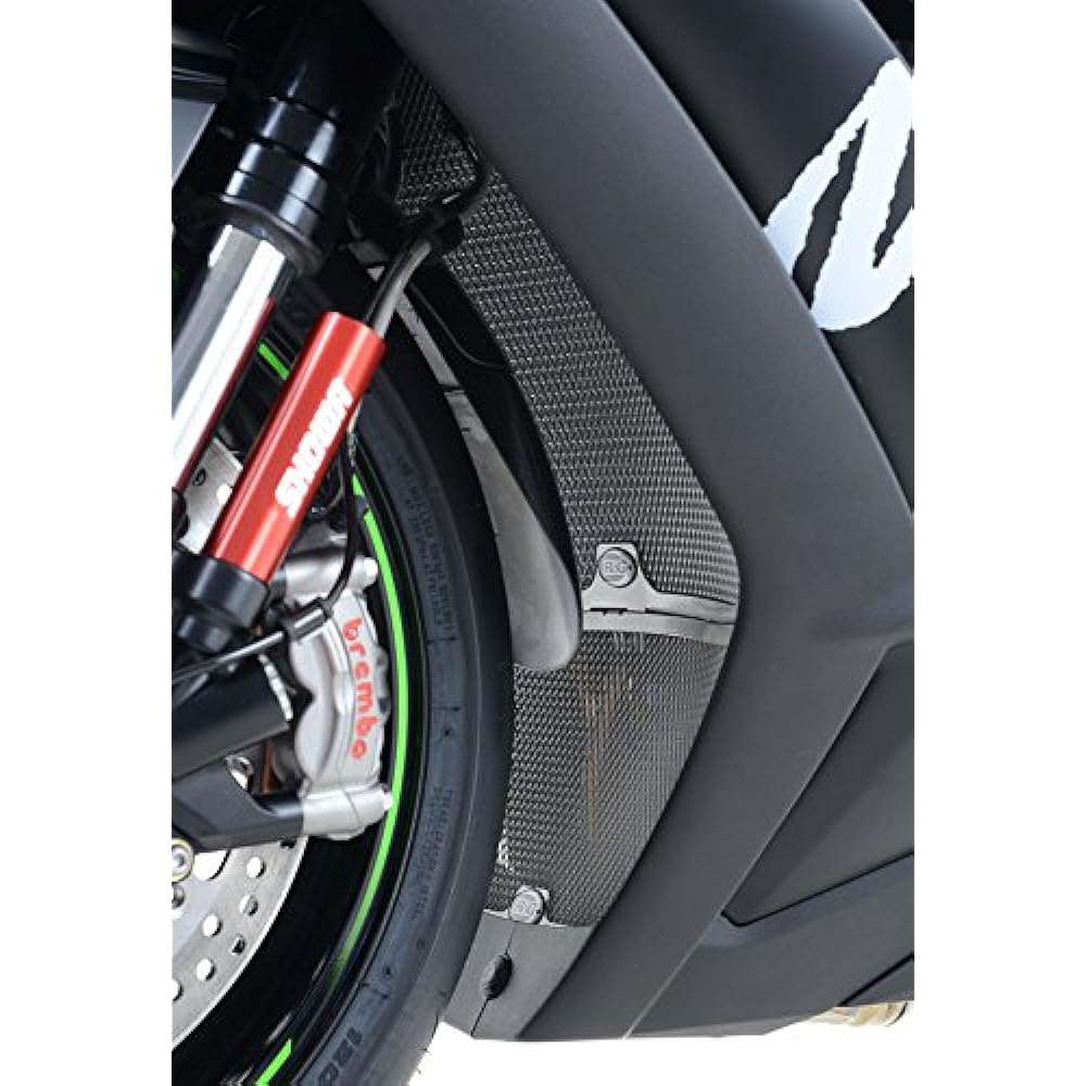 R & G (A-RUANDOZI-) Razieta-Ga-DO Aluminum Black ZX-10R (08-16) RG-RAD0200BK