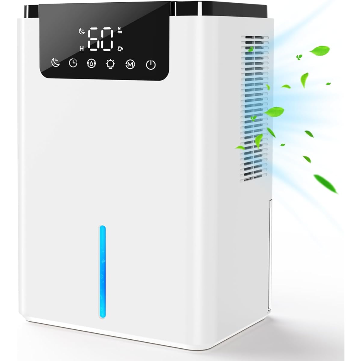 Wolfhowl Dehumidifier, Large Capacity, 66.6 fl oz (2,200 ml), Tabletop Dehumidifier, Small Size (Rebar, 15 Tatami Mat/Wood), Strong Dehumidifier, Double Peltier Type, Small Dehumidifier, 0.8 fl oz