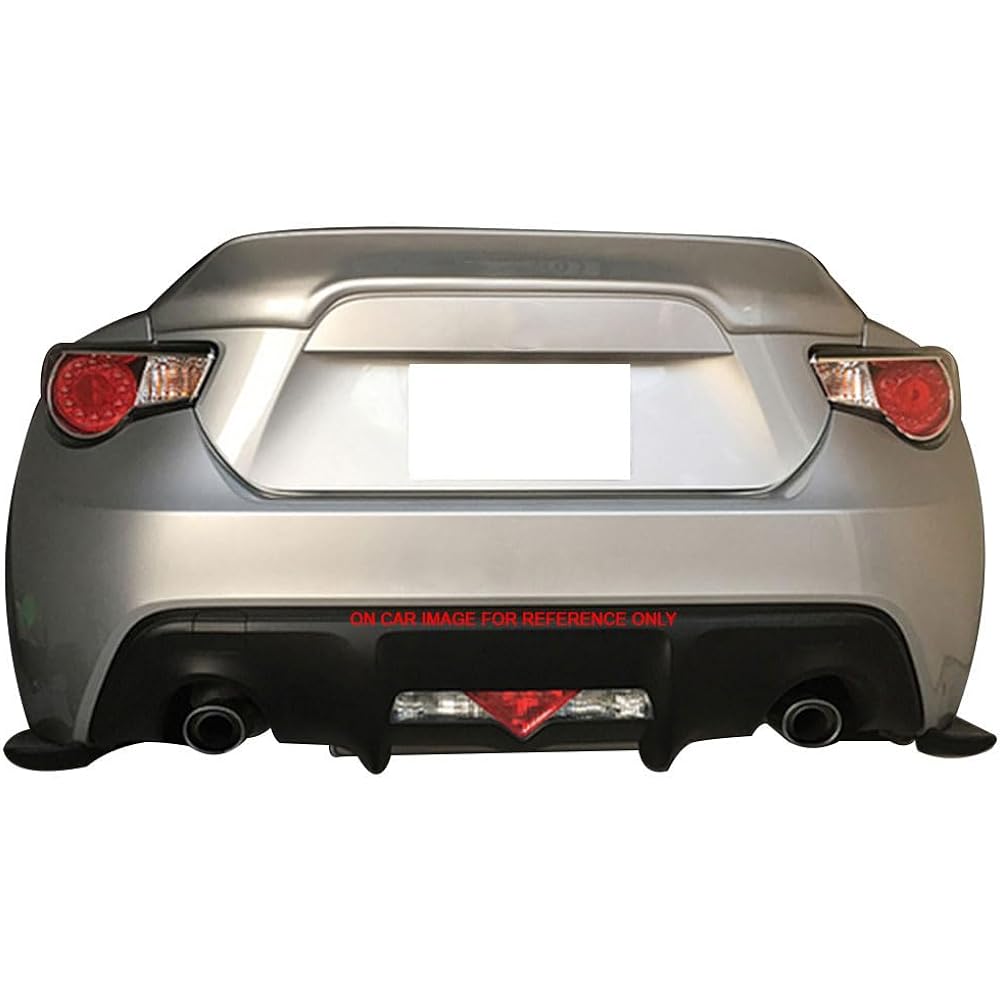 Painted Trunk Spoiler 2013-2014 Sion FR-S Subaru BRZ compatible Painted White Out/Satin White ABS Vehicle General Trunk Rear Wing Tail Roof Top Lid and other colors IKON Motorsports