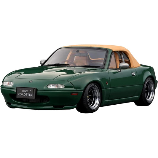 ignition model 1/18 Eunos Roadster (NA) Green finished product