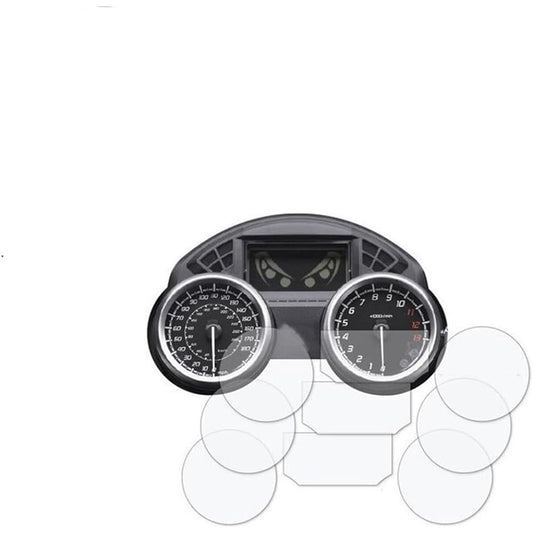 Fits for Kawasaki ZZR1400 Ninja ZX-14 2012-2023 2 sets Motorcycle Dashboard Screen Protector Cluster Film Protector Instrument