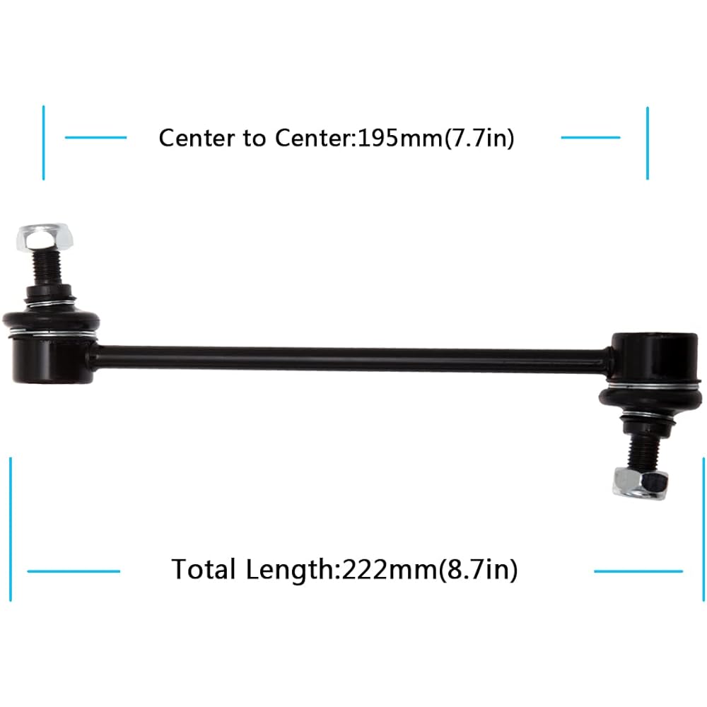 AUQDD 2 K90313 (FWD model only) Rear Swaver Stabilizer Link 1992-2001 LEX-us ES300, 99-03 RX300 /1995-2004 TOY-OTA AVALON, 92-01 Camry, 99-03 Solara