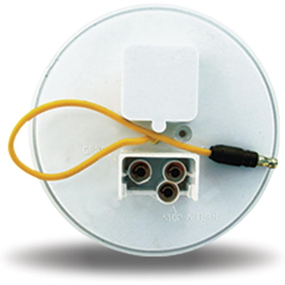 DUAL FUNTION 4 inch Round Red Stop Turn & Tail & White Backup LED Light