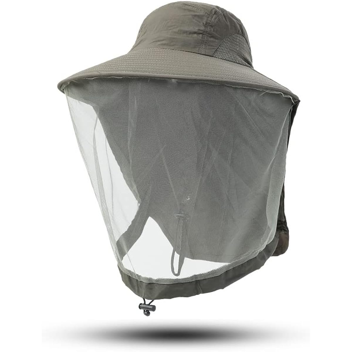 EBISSY Sun Shade Hat with Insect Repellent Net [Wide Brim Insect Repellent Net Integrated] UV Protection for Gardening, Farming, Gardening, Outdoors