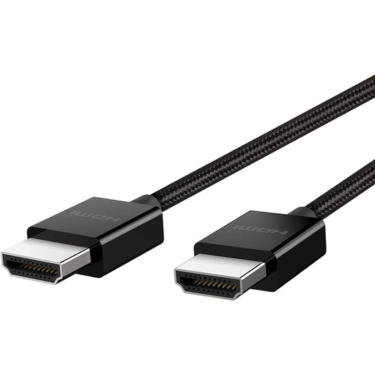 Belkin HDMI Cable HDMI 2.1 Ultra HD High Speed 4K 8K PS5 Xbox Compatible 1m Black AV10176BT1M-BLK-A