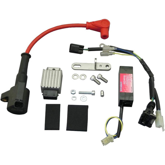 POSH Super Ignition Coil Kit with Speed Pro Twin Red for Cross Cub 50 | Cross Cub 110 858710-04