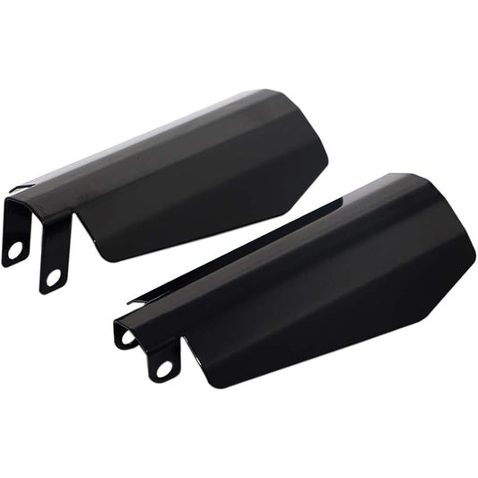 Motorcycle Gloss Black Coffin Cut Handguard Wind Cold Protector for Harley Dyna 06 Old Bagger and FXR with Upgraded Controls