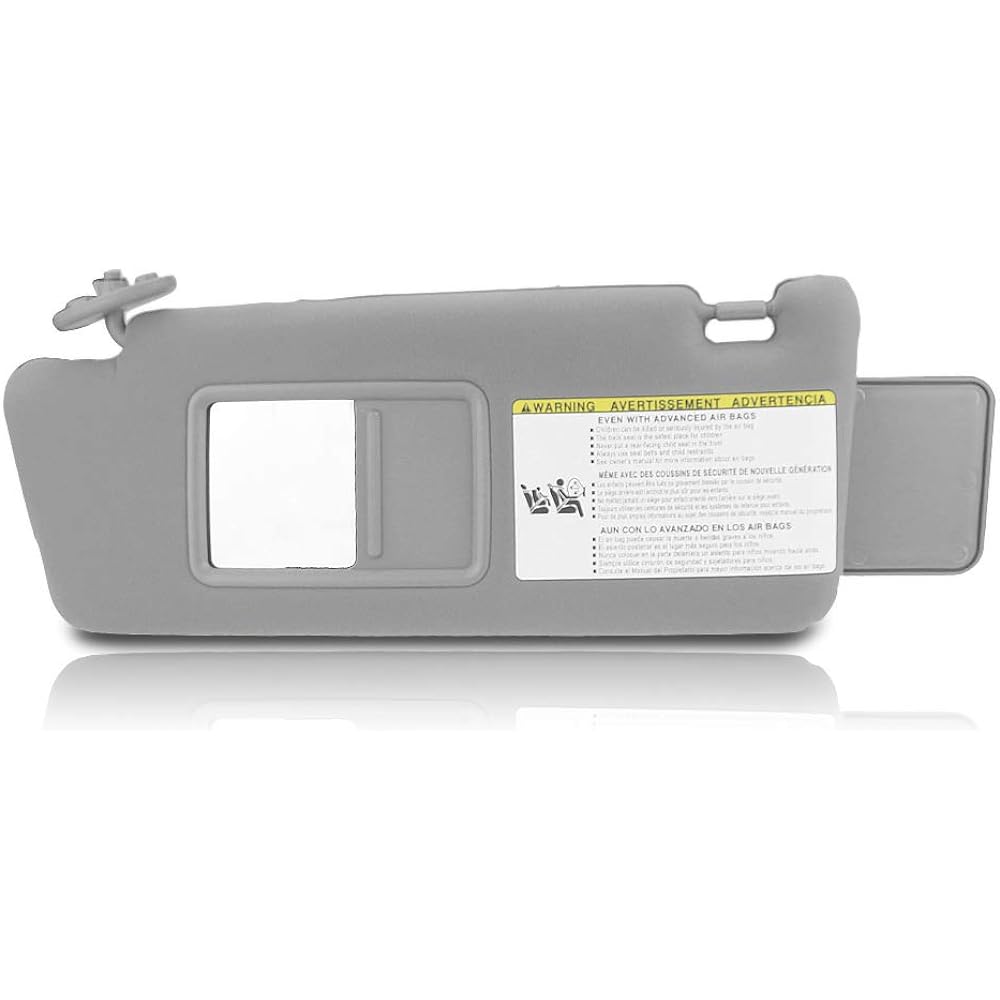 Idenuona left driver sun visor Toyota Takoma 2005 2006 2007 2009 2010 2010 No Light 74320-04181-B1
