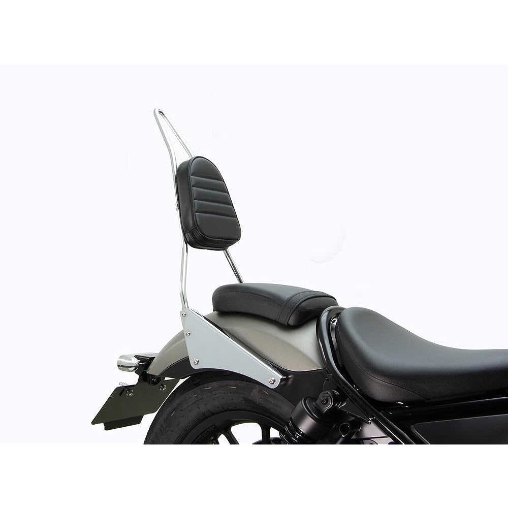 HURRICANE Sissy bar plate plated Rebel 250 (MC49) Rebel 500 (PC60) HA6409