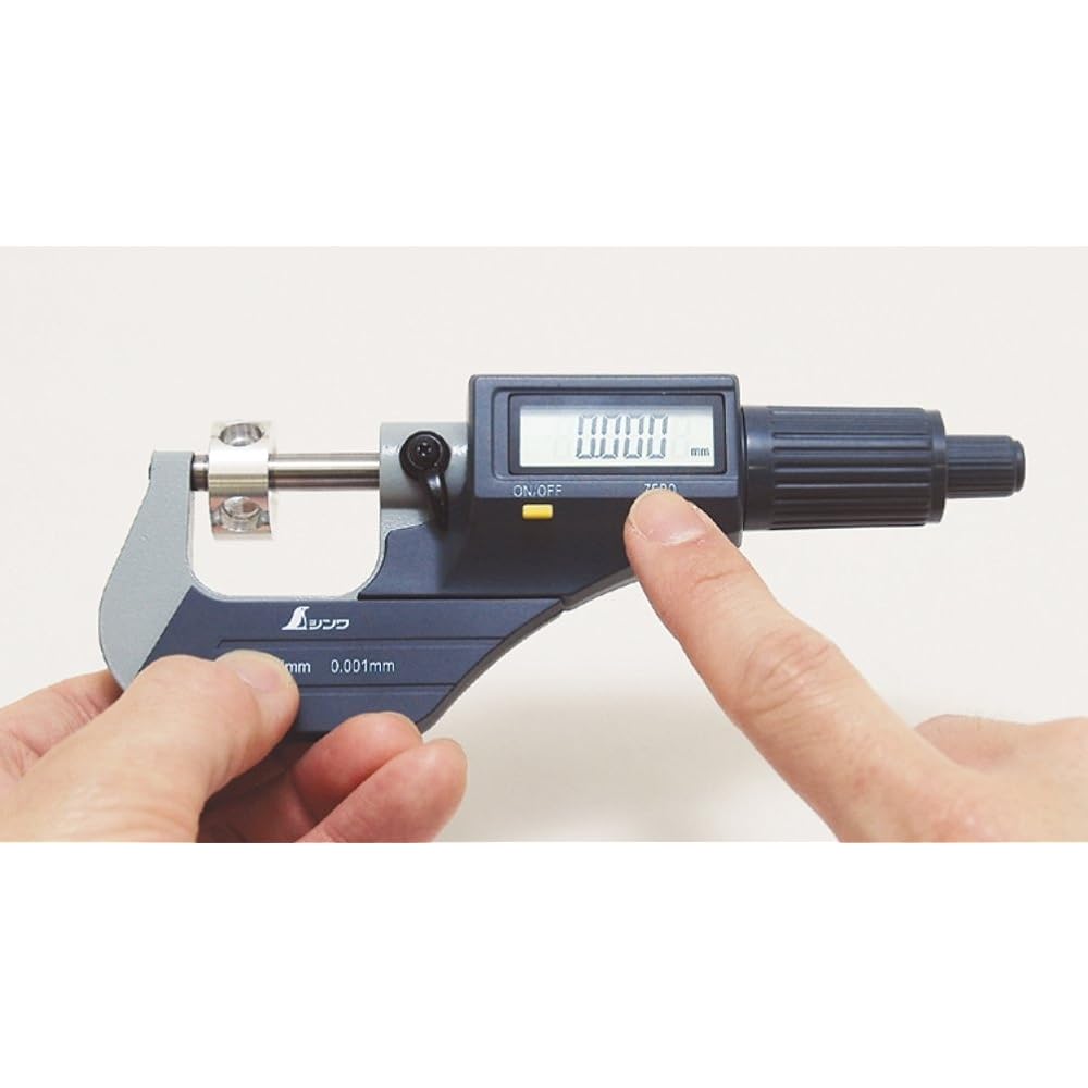 Shinwa Sokutei Digital Micrometer 0~25mm 79523