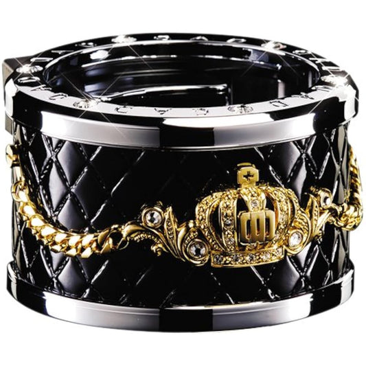 Garcon DAD Luxury Drink Holder Type Crown Black: Gold/Crystal SA665-01 D.A.D