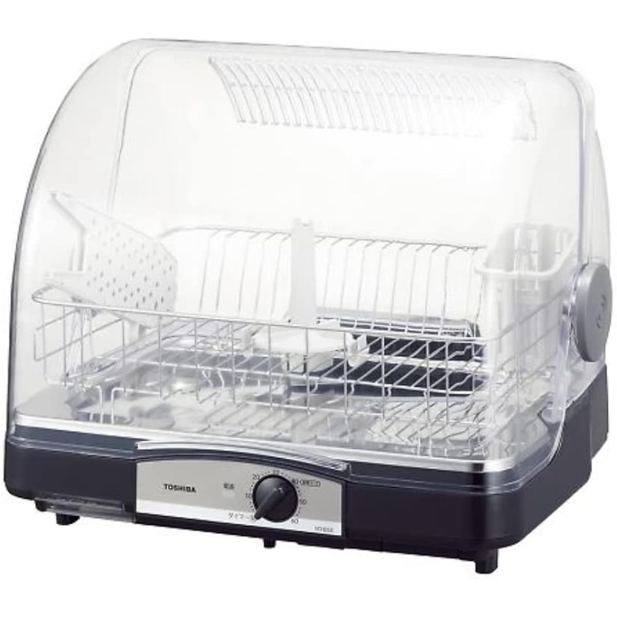 Toshiba Dish Dryer Capacity for 6 People Stainless Steel Blue Black VD-B5S(LK)