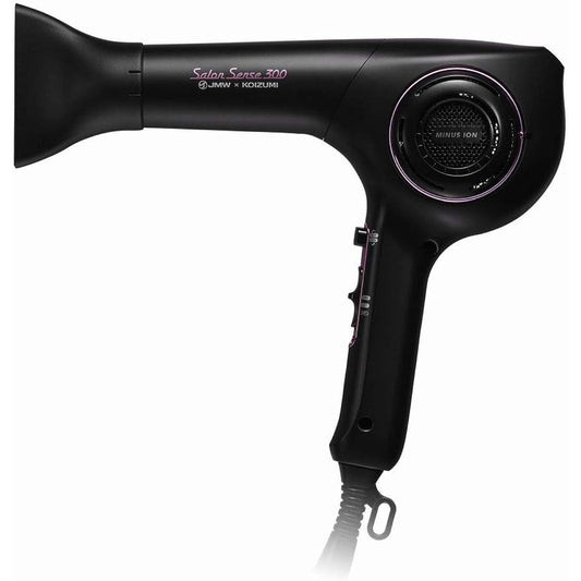 Koizumi Hair Dryer Brushless DC Motor Salon Sense 300 Professional Specification Negative Ion Black KHD-9420/K
