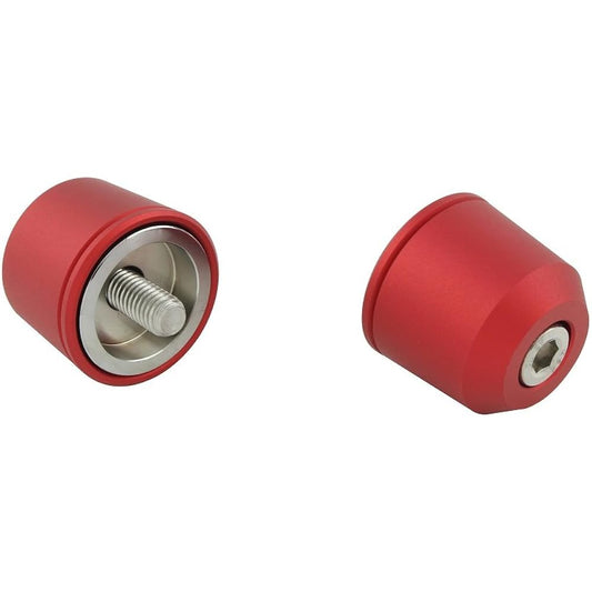 POSH Handlebar End Middle Weight for Kawasaki M8 Matte Red 032579-22 Bar End Cap