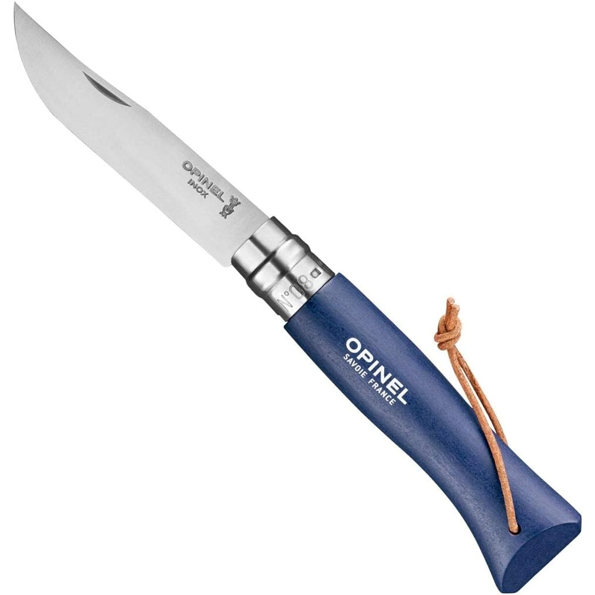 OPINEL Stainless Steel #8 Colorama Dark Blue 41429