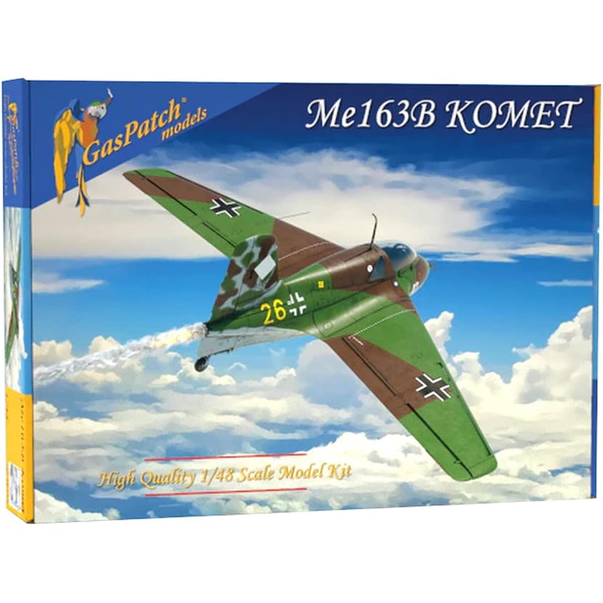 Gas Patch Model 1/48 Luftwaffe Me163B Komet Plastic Model GAS48236