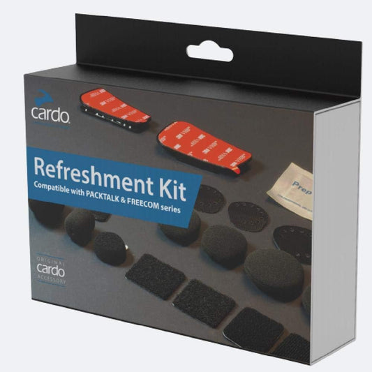 CARDO REP00071 Uni adult recycled kit Packtar/Free Ecom Series (black, one size)