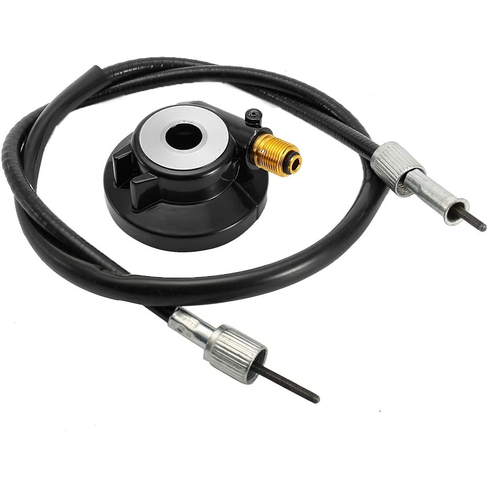 Speedometer Drive Gear 12mm Speedometer Drive Gear with Speedo Cable Scooter Parts for GY6 50cc 150cc