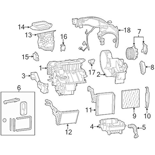 Mopar 6822 3044AA, cabin air filter