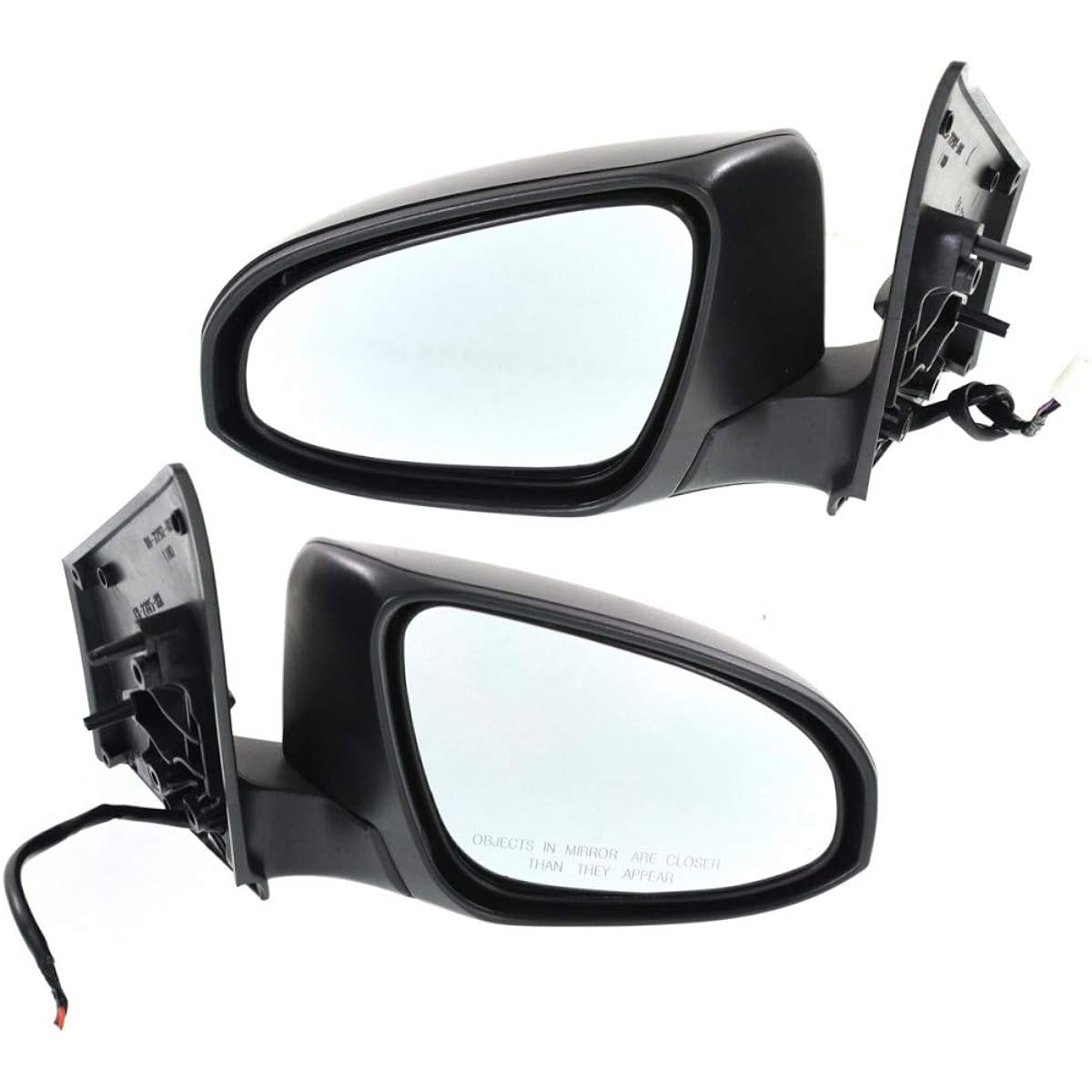 Toyota Corolla 2014-2019 Door mirror driver's seat and passenger seat pair power heat manual folding folding Painted 8794002F31C0 8791002F91C0 to1321294