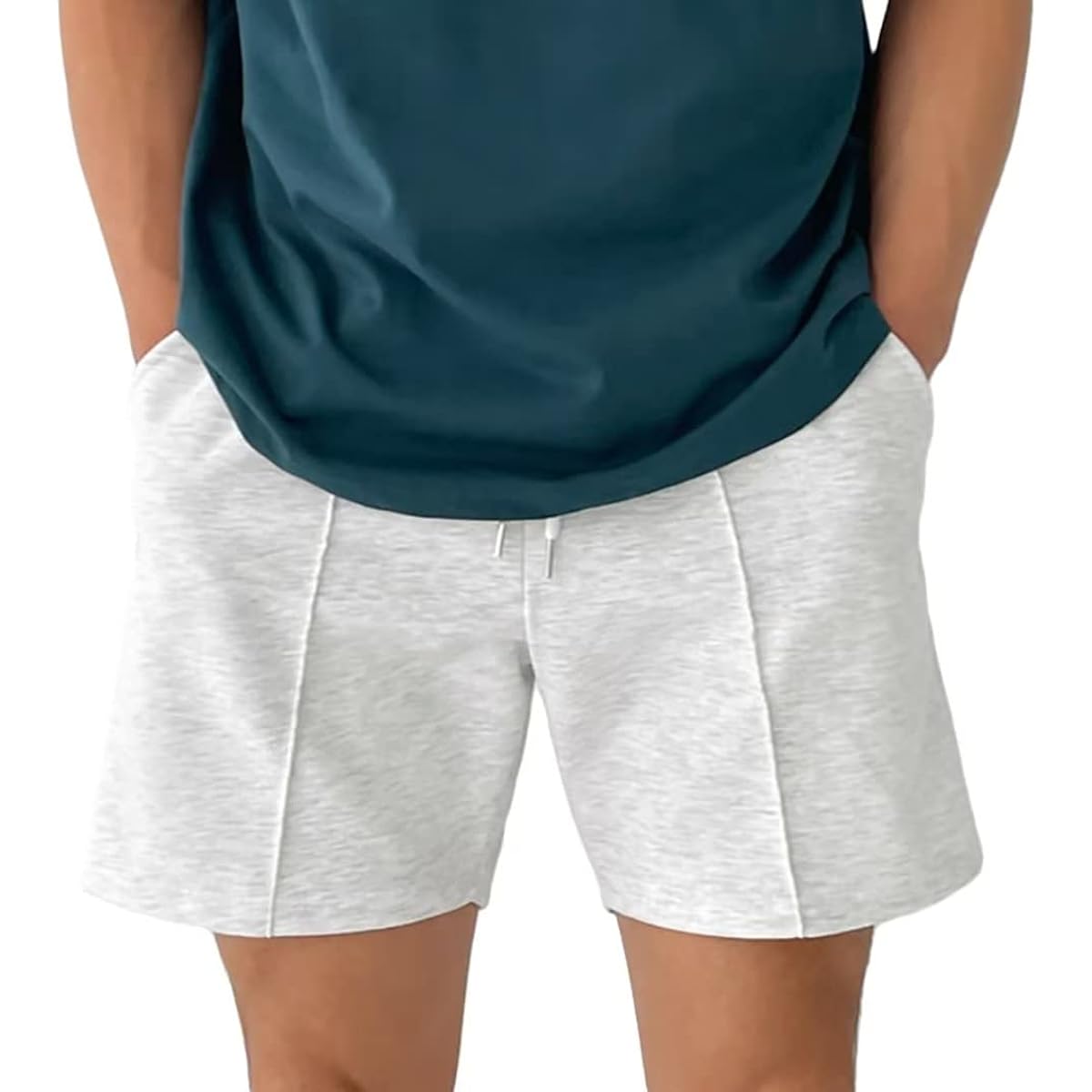 [Mechieng] Training Shorts, Men's, Half Pants, Stylish Shorts, Fitness Pants, Gym Wear, Sports