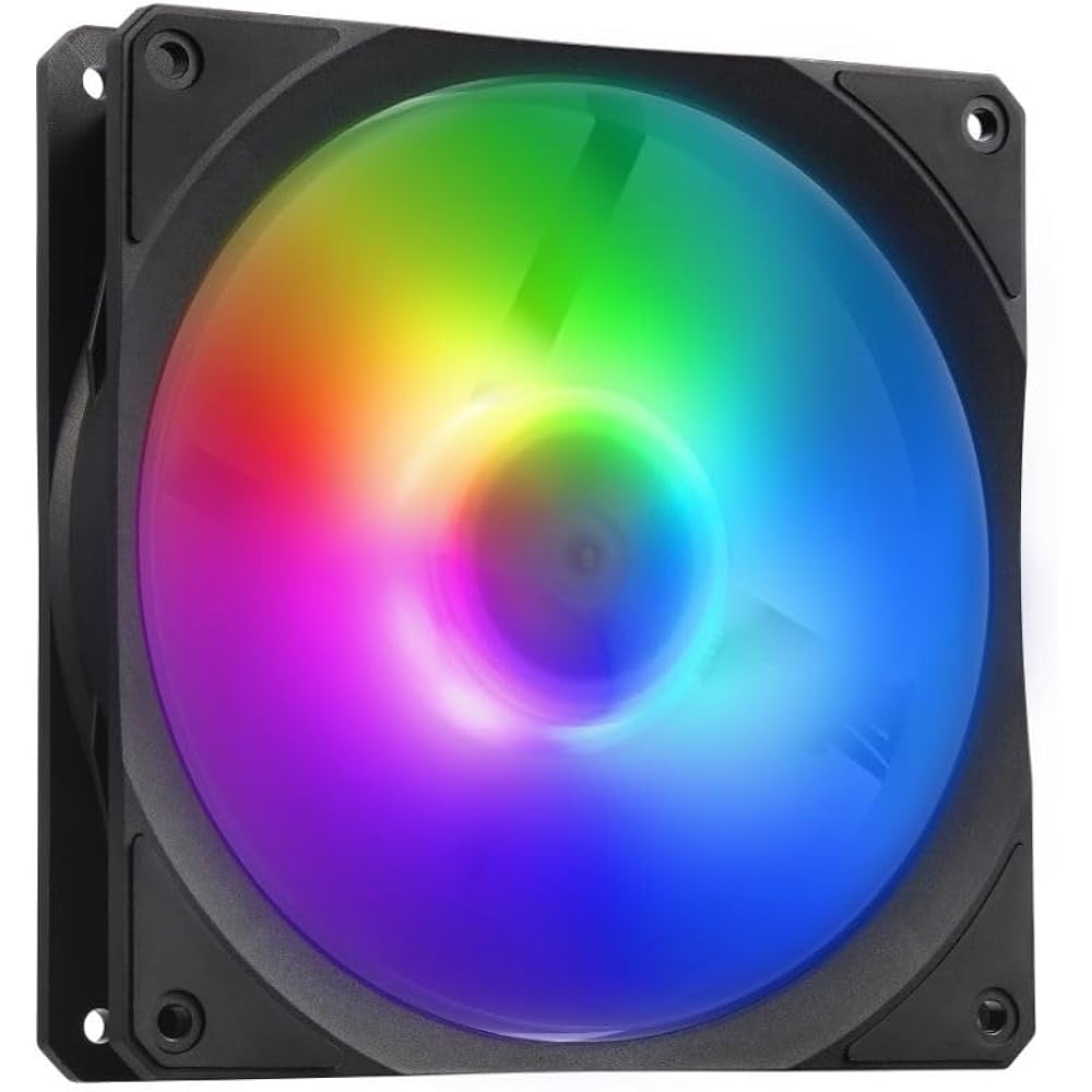 Cooler Master Mobius 140P ARGB ring blade long life/high airflow model PC case fan MFZ-M4DN-19NP2-R1 FN2052