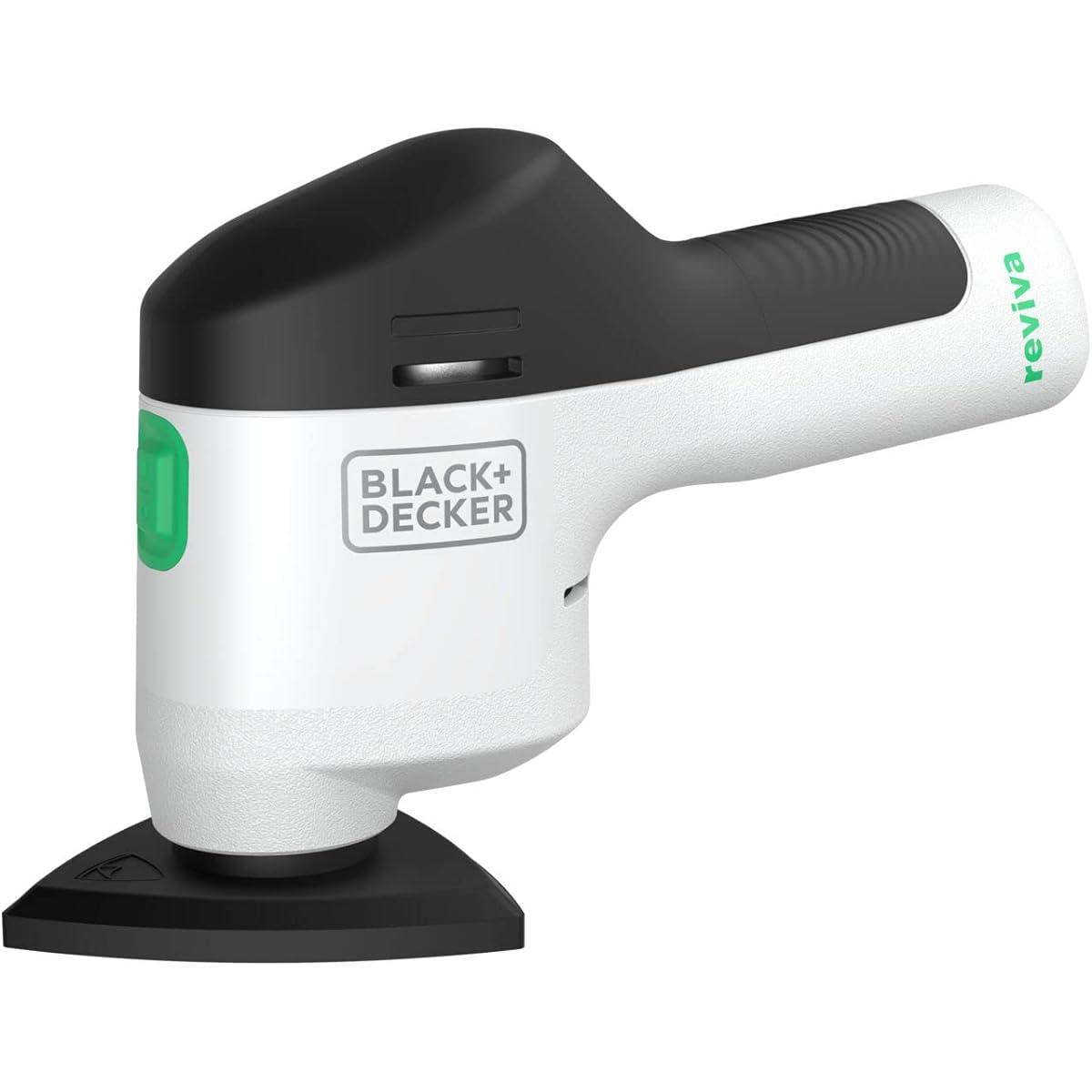 Black and Decker Reviva Sander 10.8V Cordless [Uses Recycled Materials] Power Tool Polishing Tool Dust Prevention Switch Sustainable DIY SDG REVDS12C-JP