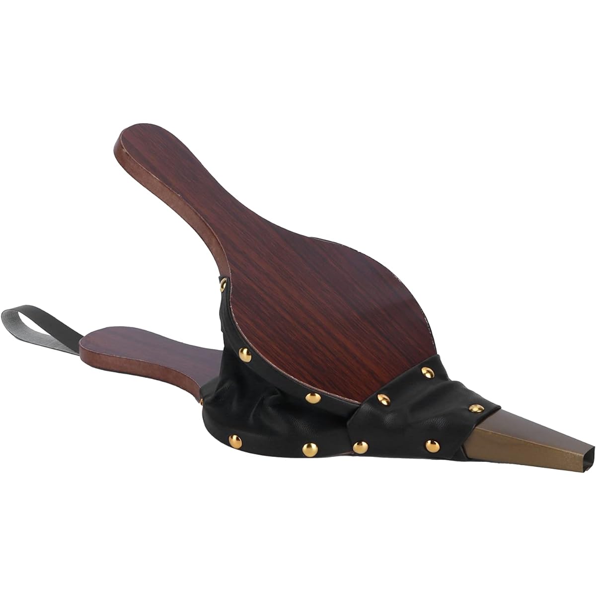 Air Blower Fireplace Blower Manual Blower Fire Starter Wooden Handle Retro Present Time Saving Barbecue Grill Fire Pit Campfire
