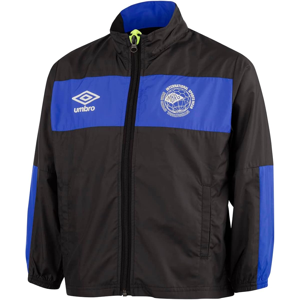 [Umbro] Windbreaker, Soccer Piste, Front Opening, Water Repellent, Windproof, Retroreflective, Reflector, Practice, Club Activities, School Kids, Junior