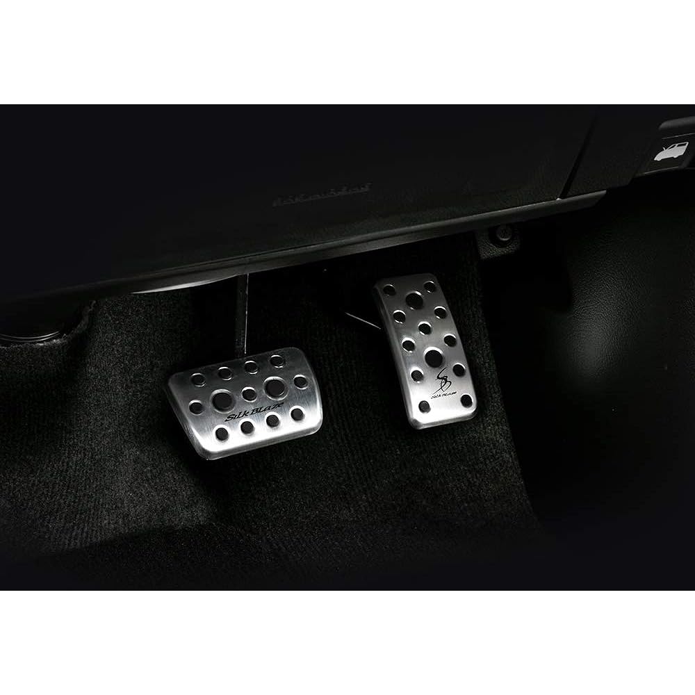 Silk Blaze Aluminum Sports Pedal Toyota 20 Series 30 Series Alphard/Vellfire Accelerator Pedal & Brake Pedal 2 Piece Set
