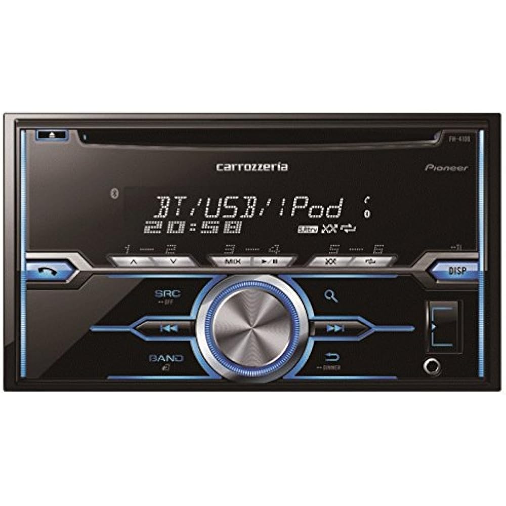 Pioneer Audio FH-4100 2D CD Bluetooth USB iPod iPhone AUX Carrozzeria