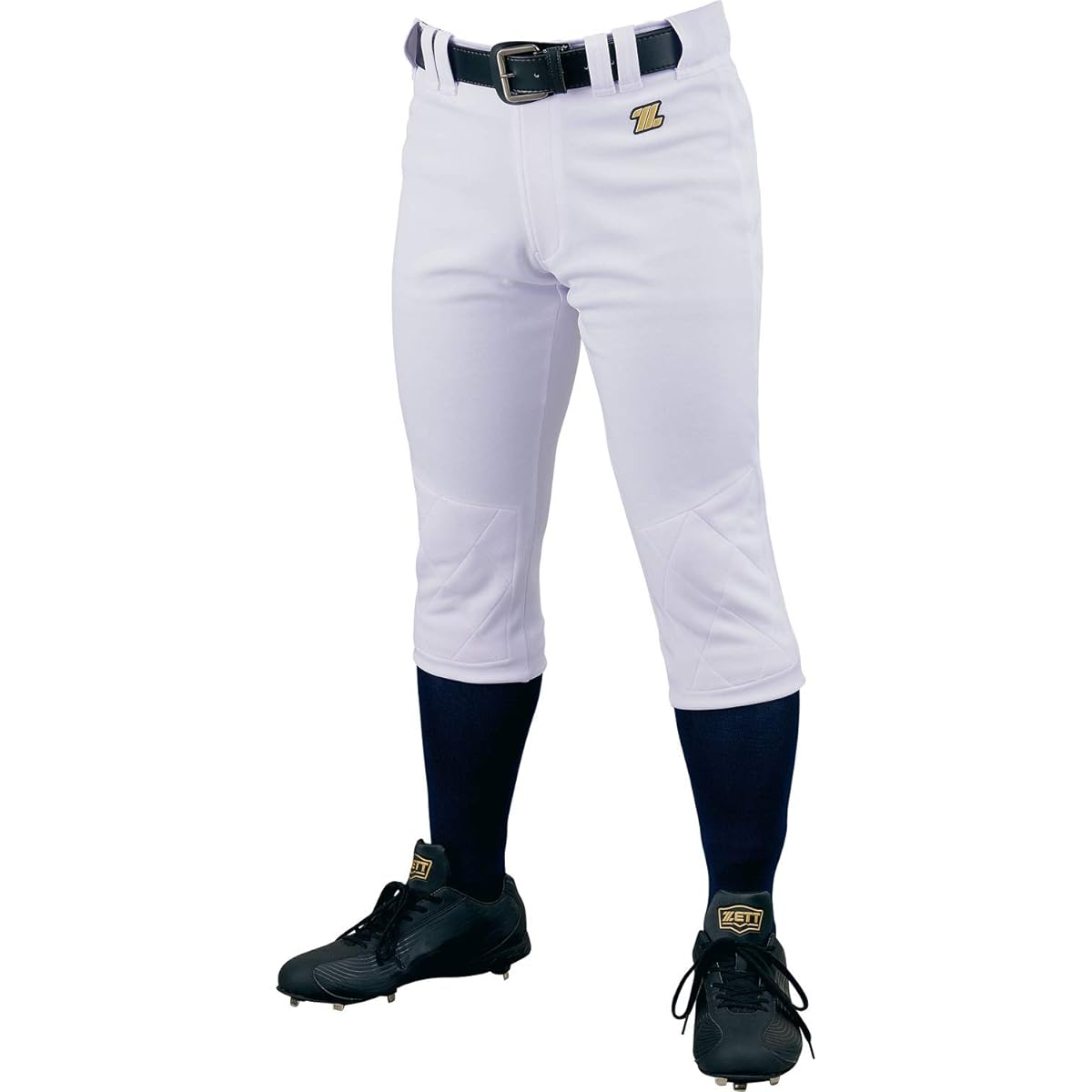 ZETT Youth Baseball Uniform Mechapan Junior Quilt Pants White (1100) 150 BU2282QP