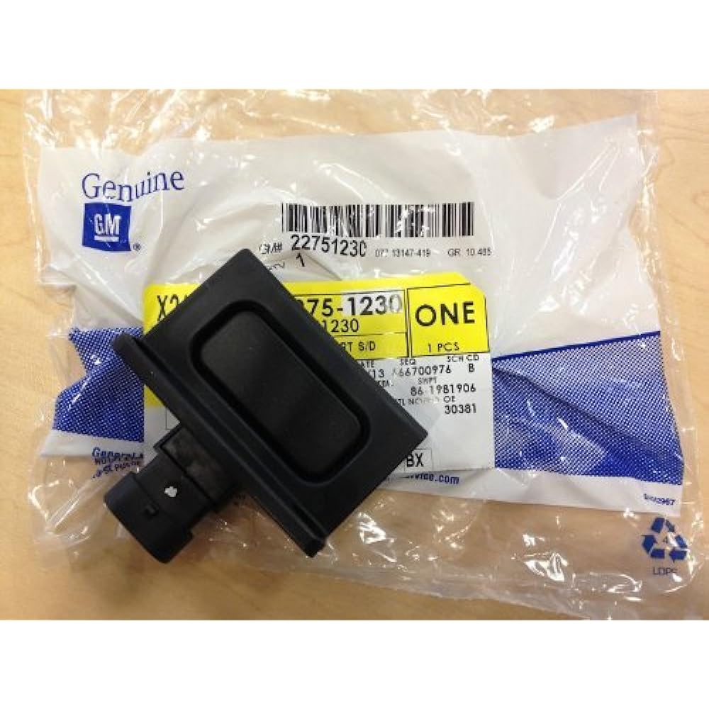 Genuine GM 22751230 Door Latch Release Switch, Exterior