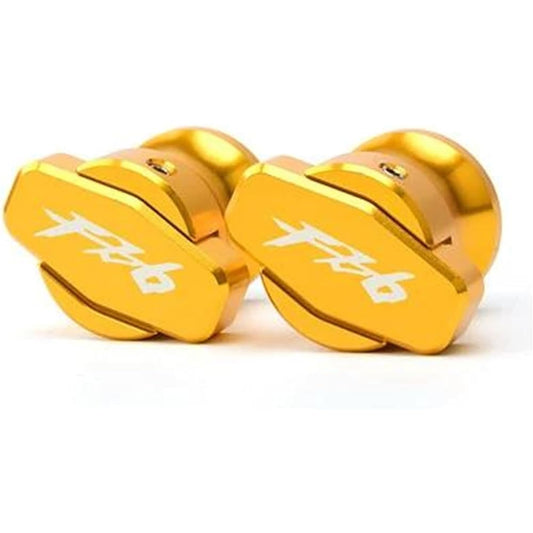 Motorcycle Swingarm Spool Motorcycle 6mm Swingarm Spool Slider Stand Screw For FZ6 2004-2008 FZ8 FZ 6 FZ 8 2011-2012 (Color: Gold, Size: FZ6)