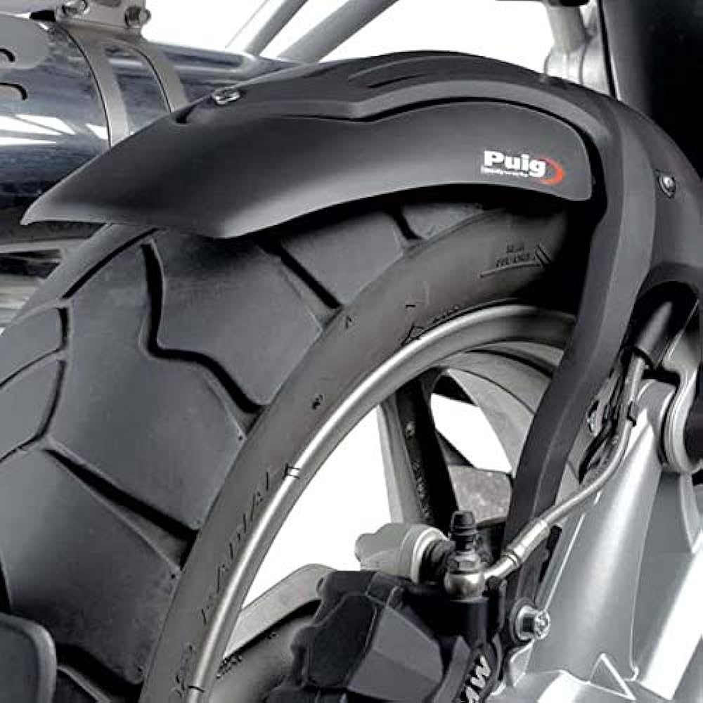Puig 5055J REAR-FENDER [MATT BLACK] BMW R1200GS(05-12)/ADVENTURE(07-12) Puig Rear Fender Motorcycle Bike Parts