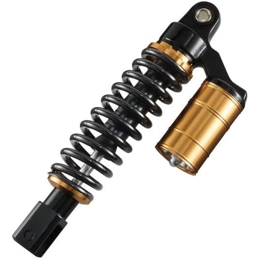 Bike Parts Center Sports Rear Shock Black/Gold Yamaha JOG/JOG ZR/EVO 5032