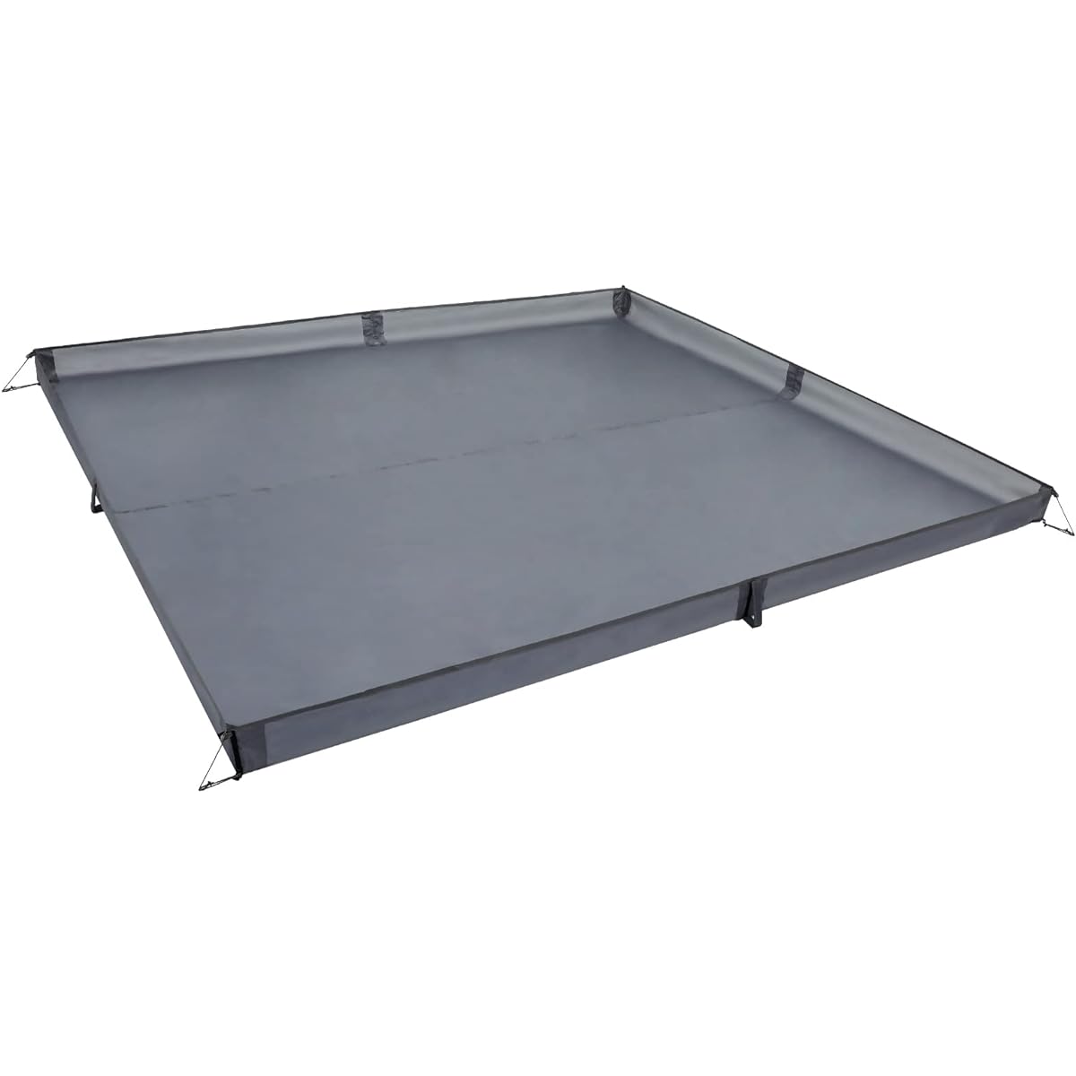 Farfly Living Seat Stand Up 270x270cm Tent Seat Tatami Style Living Floor Sheet Water Pressure Resistance 3000mm Waterproof Ground Sheet Storage Bag Included 3 Sizes (270x270cm)