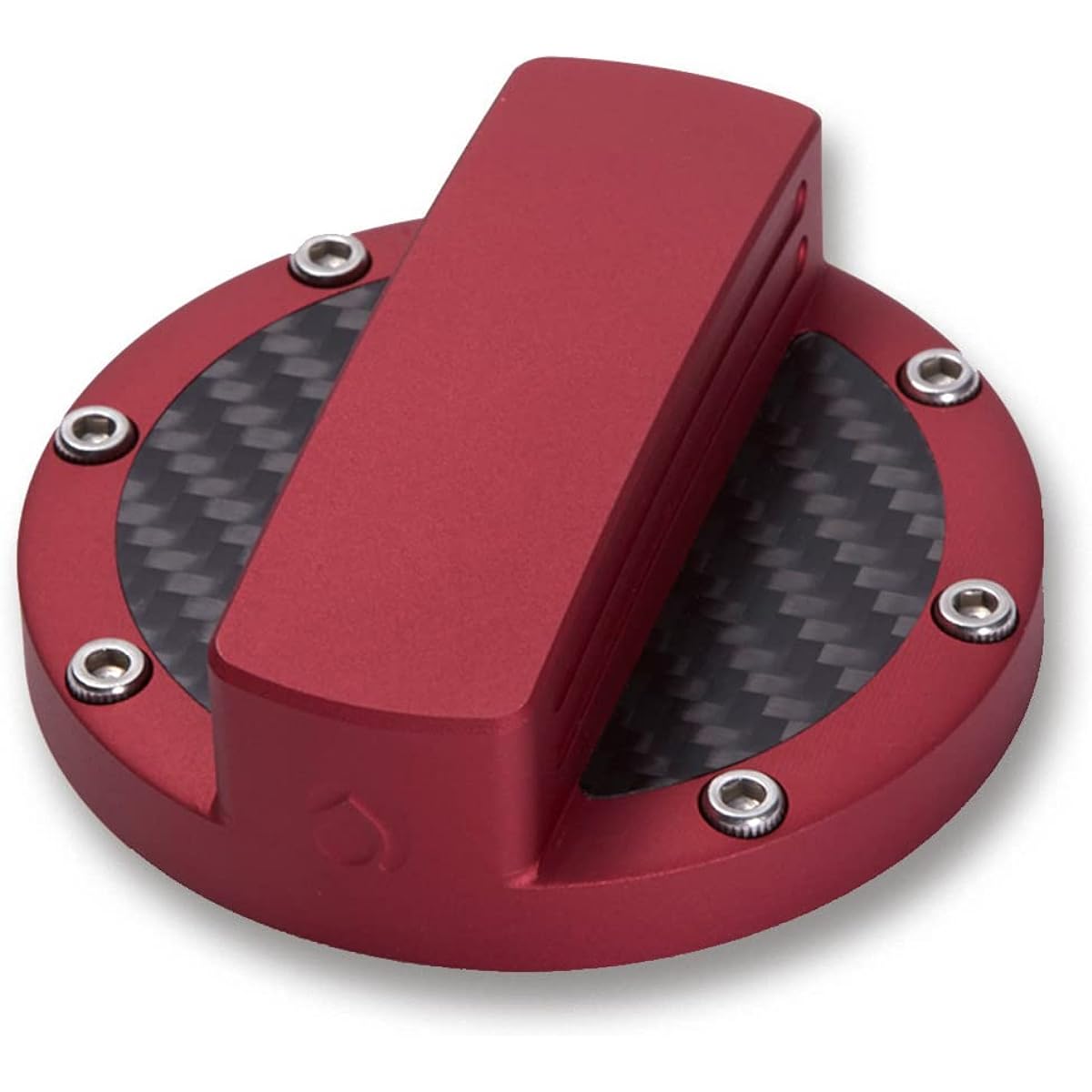 Fuel Cap Cover for Nissan NISSAN Fuel Cap Cover Aluminum Fuel Cap Cover for NISSAN Genuine Aluminum Chunks (Red)