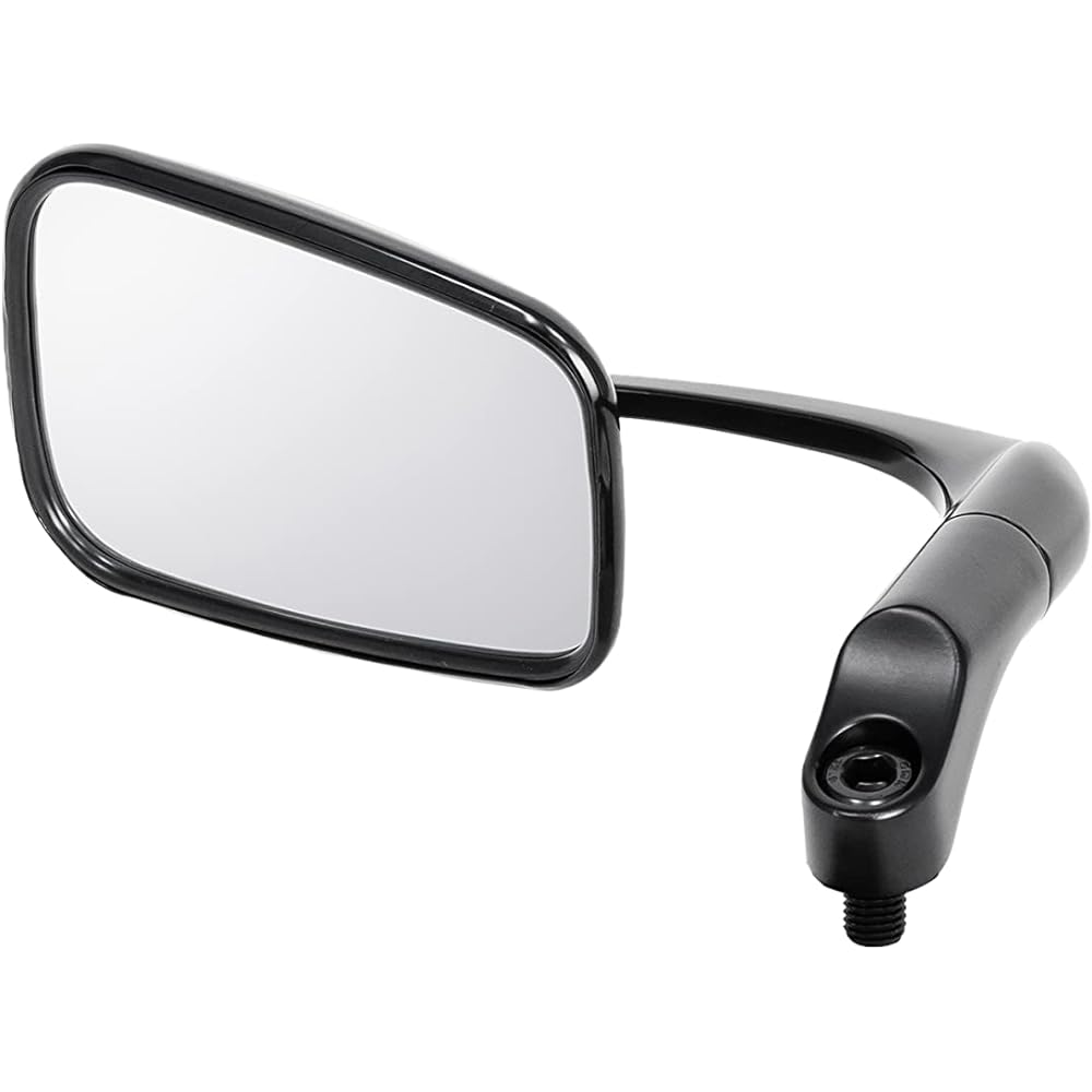TANAX Bike Mirror Napoleon Ballen T.T. Mirror EX Black Thread Diameter 10mm, Right and Reverse Thread Bolts Included, Left and Right Common, 1 Piece NA-011