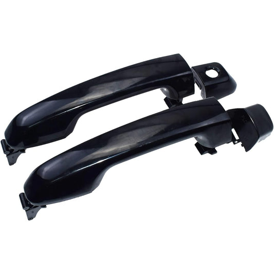 Car Parts Outside Door Handle Handle Windle Left and right LH RH Driver Seat Passengers Toyota 4 Runner 2010-2014 & Pradu Land Cruiser 2010-2017 Car Parts (Color: Front Pair)