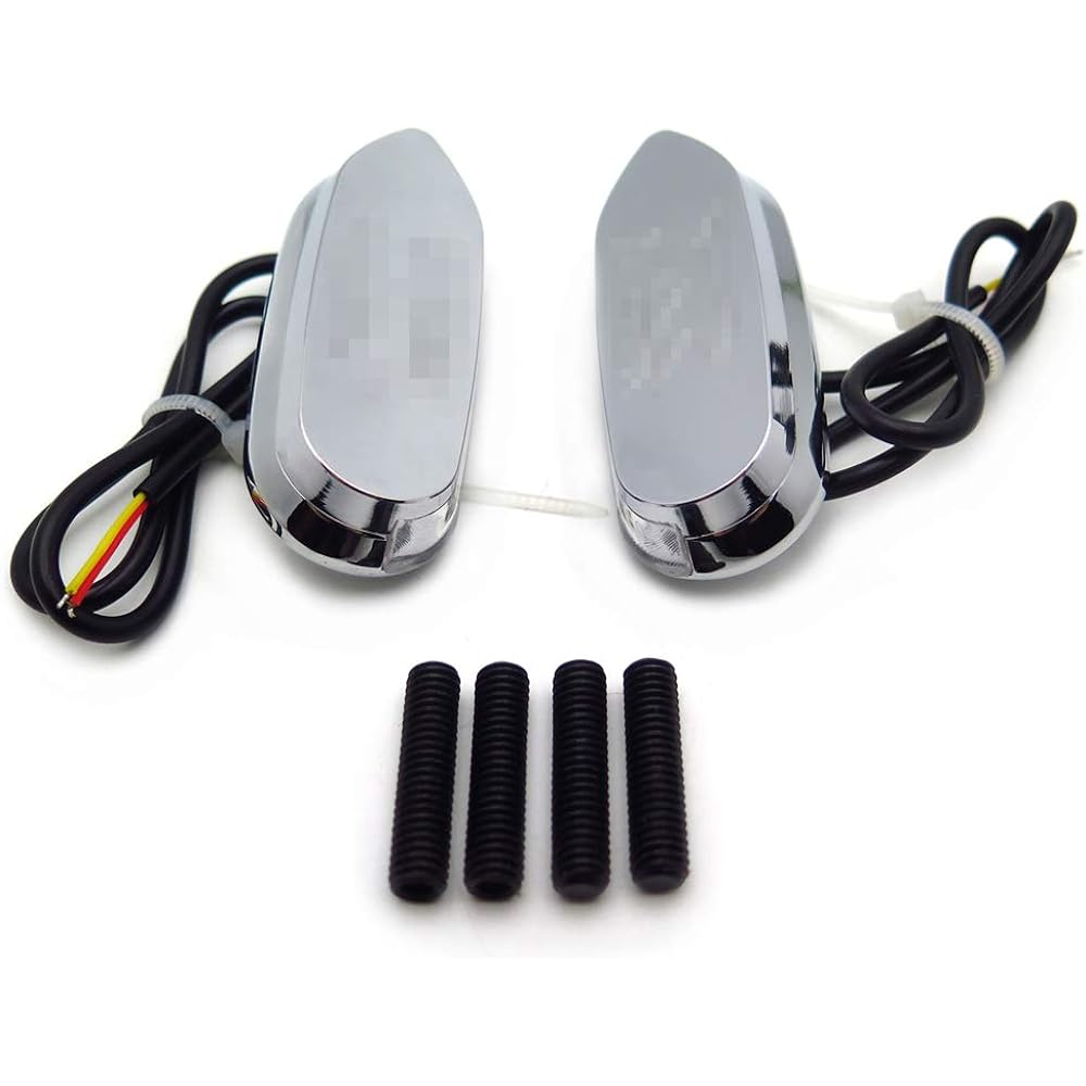 HTTMT-LED Ember Signal Mirror Block Off Base Plate SUZUKI GSXR 600 750 1000 compatible [P/N: MT222-010A]