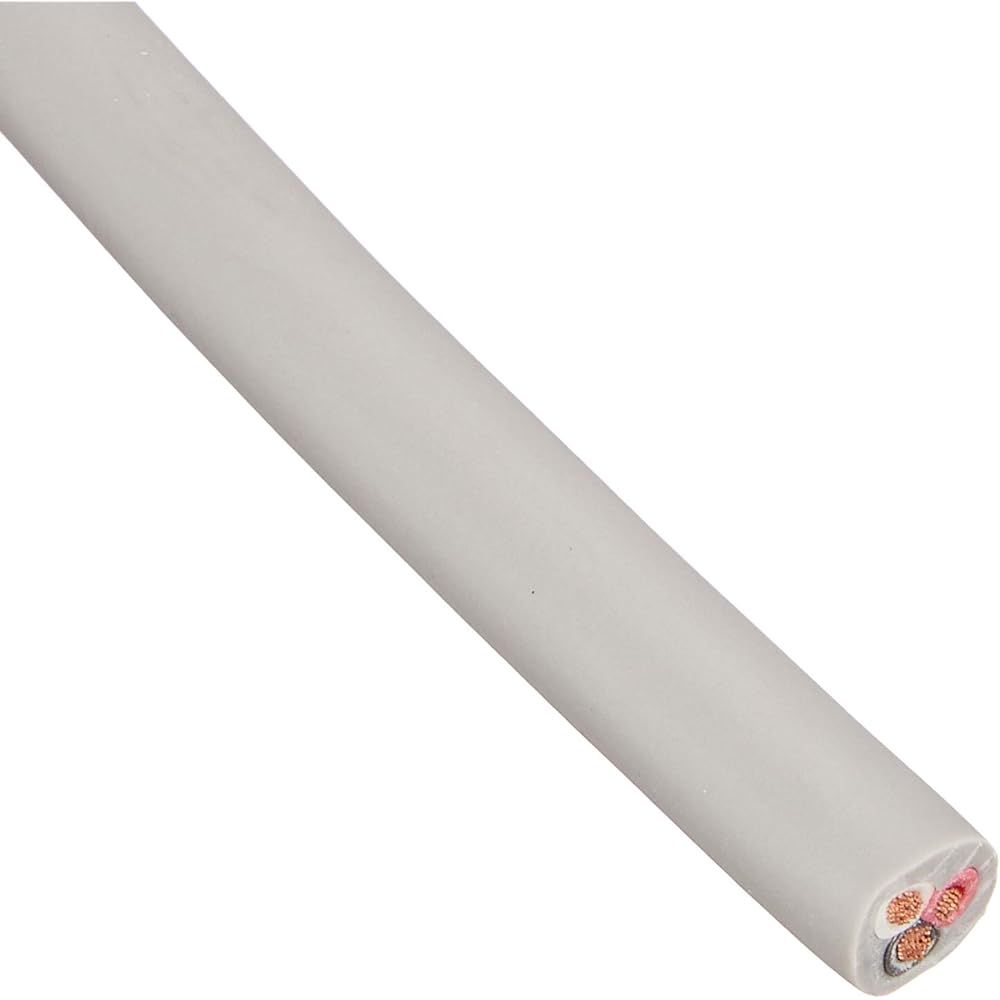 OHM vinyl cabtyre cable 2.0 x 3 core 20m (04-4344)