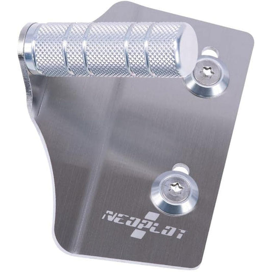 NEOPLOT Footrest Footrest Bar NEO NP57220 Adjustable Left Foot Position TOYOTA GR86(ZN8)/SUBARU BRZ(ZD8) MT Car Silver 7cm