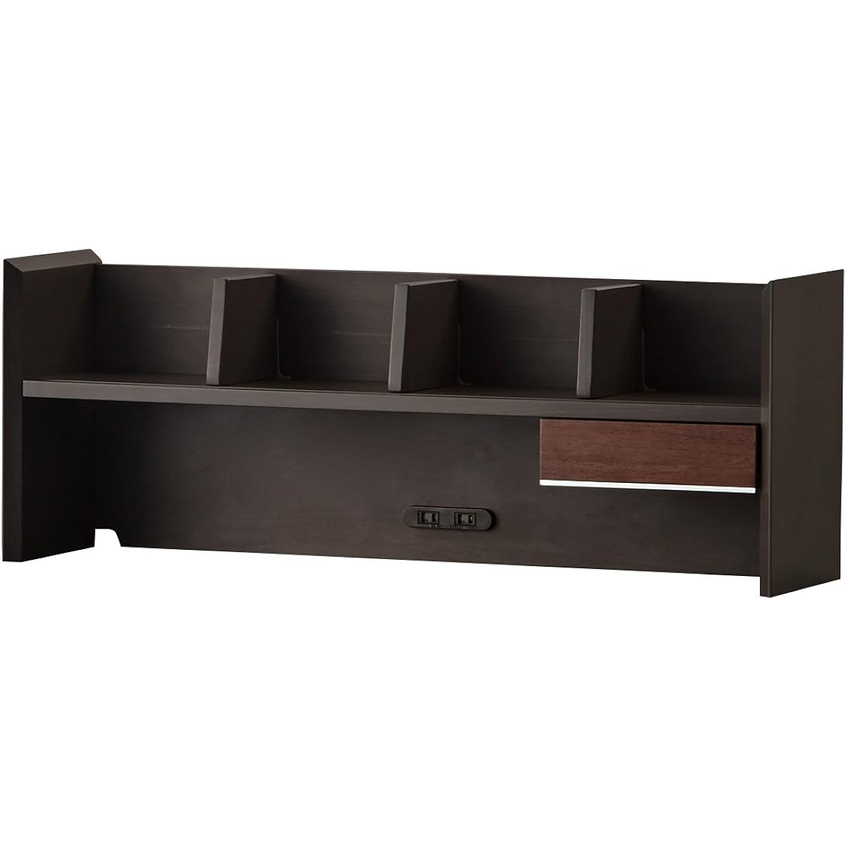 KOIZUMI Study Desk PC Desk WISE 90 Bridge BW Color KWA-654BW Size: W890 x D225 x H333mm