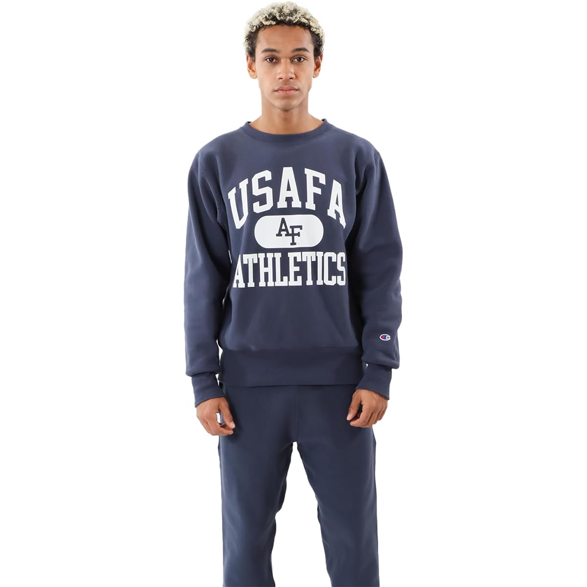 [Champion] Sweatshirt Long Sleeve Round Neck 11.5oz COTTON USA Graphic Print Reverse Weave(R) Crew Neck Sweatshirt REVERSWEAVE(R) C3-Y013 Men's