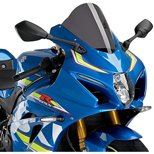 Puig 3631F RACING-SCREEN [DARK SMOKE] GSX-R1000 / R1000R (17-20) Pooch Screen Cowl