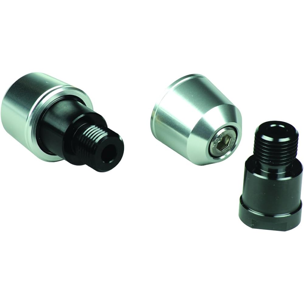 POSH Solid Bar End Genuine Handle Type Yamaha M16 Type Matte Gray MT-09 MT-07 etc. 031089-29