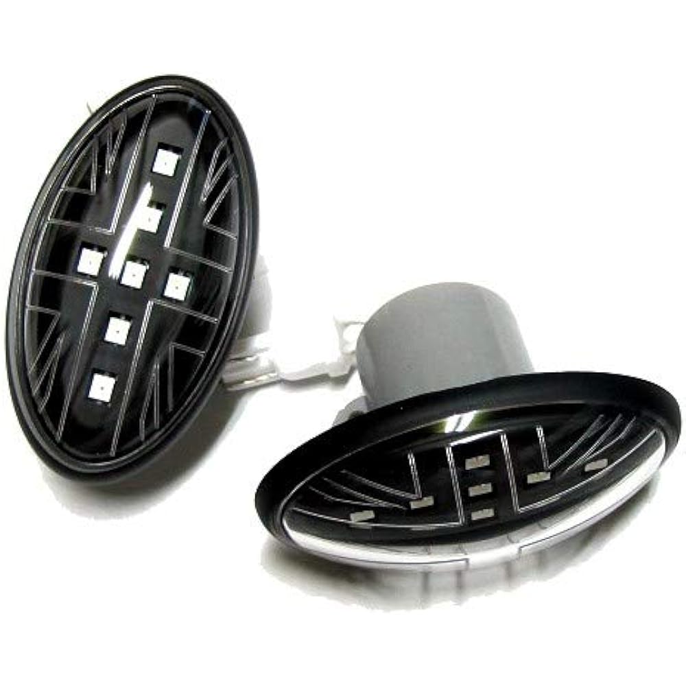 Union Jack Lens Side Marker Signal Lamp Amber LED Light Mini Cooper MK1 R502 R52 R53 R53 2006 for 2006