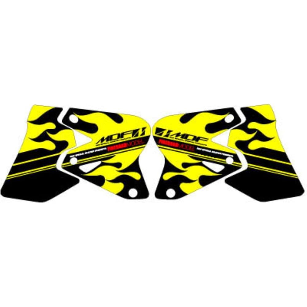 MDF Graphic Kit Shroud Set Fire Road Model Yellow DR-Z400SM (All Years) MDRZ4SM-B-YE-SH